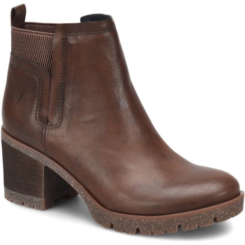 Korks Ease Elsie Heeled ankle Booties dark brown - 9.5